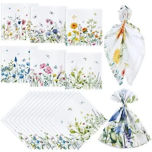 12 Pcs Cloth Napkins 18 x 18 Inch Napkins Washable Dinner Napkins Tea Party N... - Picture 1 of 7
