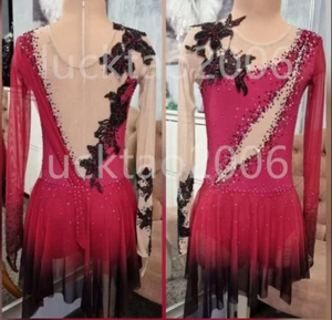 Neu Stil Figur Schlittschuhlaufen Kleid Kostüm funkelnd Bestseller 88118 - Bild 1 von 3