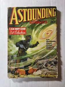Astounding Stories Magazine October 1935 I am Not God Schachner - Picture 1 of 8