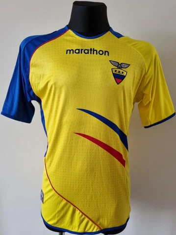 Ecuador 2006 - 2007 Home football Marathon shirt size Large Cover