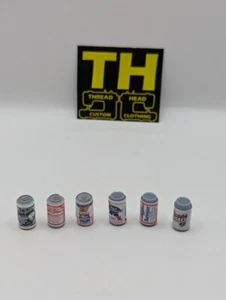 Lata de cerveza de juguete escala 1/12 para figuras de acción - ¡MEZCLA Y COMBINA! Hogan Stone Cold etc. - Imagen 1 de 3