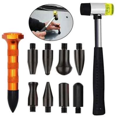 Car Body Paintless Dent Removal Tap Down Tools Dent Rubber Hammer Dent Fix Tool - Image 1 of 4