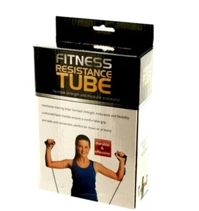  Resistance Tube Fitness Trainer  Increase Strength & Muscular Endurance  - Picture 1 of 2