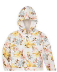 WOMENS Large L DISNEY Parks MINNIE MOUSE PULLOVER HOODIE New Hidden Mickey Wdw - Picture 1 of 2
