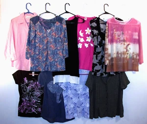 10 Vintage to Now Damen Tops/Blusen Gr. L CHADWICK'S LUCKY SUN CRAFT & BARROW - Bild 1 von 24