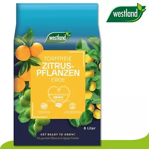 Westland 8 l Torffreie Zitruserde Erde Garten Zitrone Orange Wachstum Seramis - Bild 1 von 3