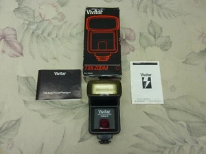 Flash con zoom para cámara de enfoque automático Vivitar 728 para Canon - Imagen 1 de 6