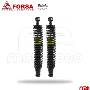 COPPIA AMMORTIZZATORI POSTERIORI FORSA PER APRILIA ATLANTIC SCARABEO 500 2001 - - Foto 1 di 4