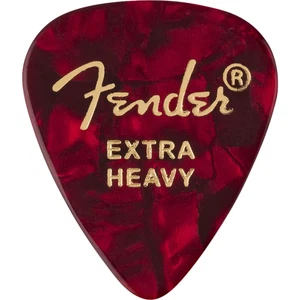 Fender Premium Celluloid 351 Shape Guitar Picks, Extra Heavy, Red Moto, 12-Pack - Picture 1 of 3