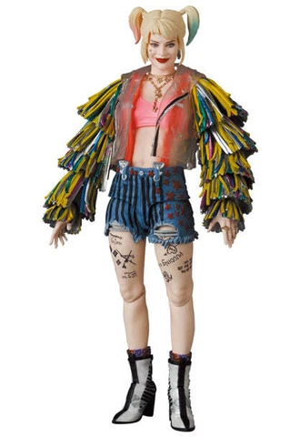 Medicom Birds Of Prey Harley Quinn MAFEX (Caution Tape Jacket Ver) Action Figure Cover