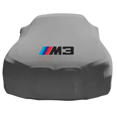 For Bmw M3 Car Cover Class Dust Proof Windproof  Combing  Cover Gray Indoor Car Foto 1 de 4