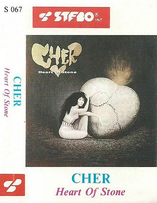 CHER HEART OF STONE IMPORT POLISH STFBO CASSETTE ALBUM ORIGINAL SKULL COVER  - Image 1 of 4