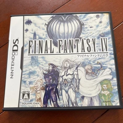 Final Fantasy IV Nintendo DS Square Enix Used Tested Japanese ver with Case - Image 1 of 3
