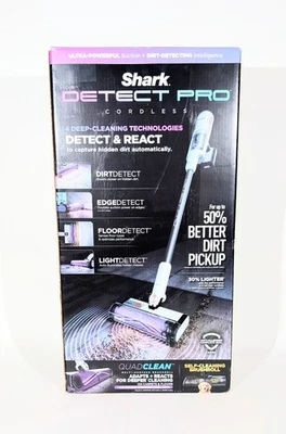 Aspiradora con varilla de filtro HEPA inalámbrica sin bolsa vacía automática Shark Detect Pro Foto 1 de 4