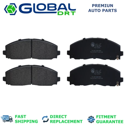 4x Front Pad D1589 Fit Dodge Grand Caravan 2017-2020 3.6L V6 Flex/Gas Mini Van Foto 1 de 4