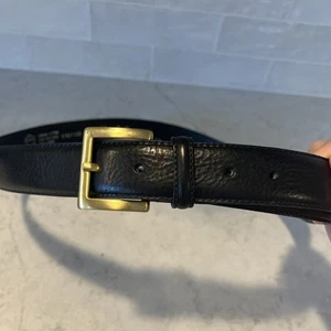 Johnny Lambs echt italienisches Leder schwarz Gürtel Gr. 115/130 XL-2XL neu Italy - Bild 1 von 4