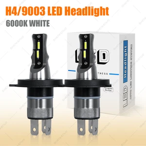 2x H4 9003 LED Headlight Bulbs for Honda CR-V CRV 2007-2014 High/Low Beam White - Picture 1 of 9