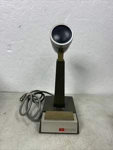 Shure Modell # 450 gesteuertes magnetisches Tischmikrofon abschließbarer Schalter grau - Bild 1 von 7