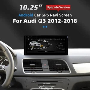 10.25'' Touch Screen Android Car GPS 2G+64G For Audi Q3 2013-2018 Radio Carplay - Picture 1 of 12