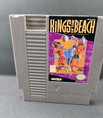 Kings of the Beach (Nintendo Entertainment System, 1990) NES Authentic, Working  - Image 1 of 3