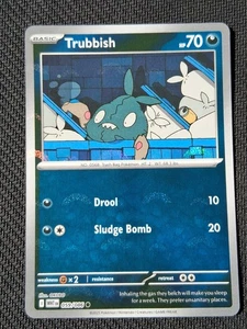 Trubbish Pokeball Reverse Holo 059/086 Black Bolt White Flare NEAR MINT NM - Picture 1 of 2