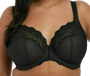 ELOMI EL4382 CHARLEY WANDELBARER PLUNGE-BH MIT BÜGEL SCHWARZ GRÖSSE 32J - Bild 1 von 8