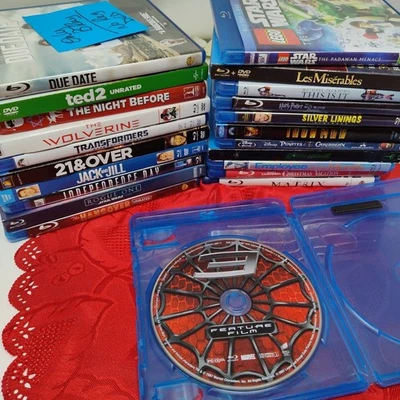 BLU-RAY Movies - Lot of 22 All Great Family Title Mix - Image 1 of 4