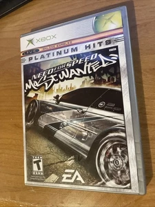 Need for Speed: Most Wanted - Microsoft Xbox OG 2005 completo con manual en caja original - Imagen 1 de 3
