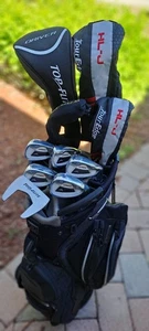 Golf Herren Set 10 Schläger TOP FLITE ACUTY RECHTS H Eisen Hybride Stahlschaft  - Bild 1 von 14