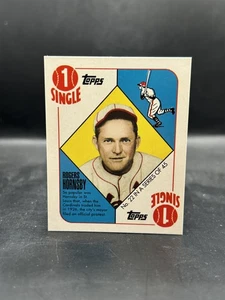 2010 Topps #22 Rogers Hornsby 1951 Blue Back - Picture 1 of 2