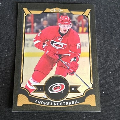 ANDREJ NESTRASIL  Rookie Card #d/100 2015/16 UD OPC Black Border Exclusives - Image 1 of 2