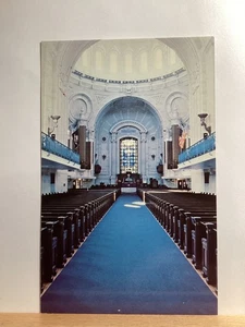 Chapel Interior, U.S. Naval Academy: Annapolis, MD - Vintage Postcard - Picture 1 of 3