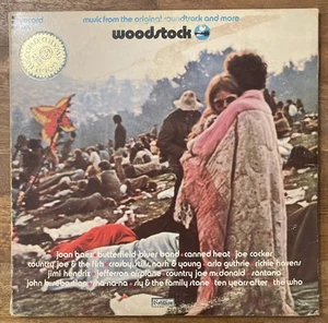 3 LP Set WOODSTOCK Original Soundtrack 1970 Cotillion Atlantic NY USA SD3-500 - Imagen 1 de 10