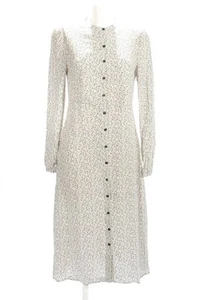 ICHI Abito blusa Donna Taglia IT 38 bianco sporco-nero elegante - Foto 1 di 5