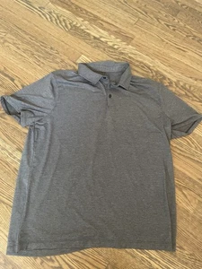 Lululemon Ω Herren Evolution Polo (LM3D66S) meliert grau - Large - Bild 1 von 4