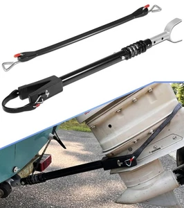 Ahorrador de popa ajustable de 20,27” a 30,7” con absorción de impactos para remolques de barcos - Imagen 1 de 8