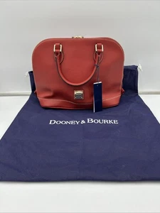 Dooney and Bourke Sorrento Zip Zip Satchel Handbag Purse - Picture 1 of 15