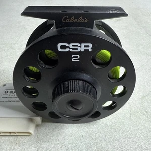 Cabela's CSR 2 Fly Fishing Reel With Line - Picture 1 of 2