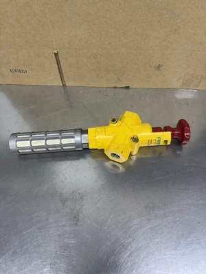 Festo HE-G1/2-LO Pnuematic Lockout Safety Valve 1/2” NPT Port Size - Image 1 of 4