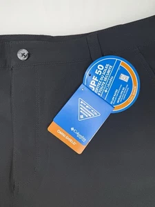 Neu mit Etikett Columbia Herren 42 schwarz Performance PFG Grander Marlin II Offshore 10" Shorts - Bild 1 von 11