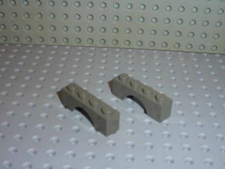 2 x Arche LEGO OldDkGray arch ref 3659 / set 10123 6087 6090 4816 5988 4707 4730 - Photo 1/1