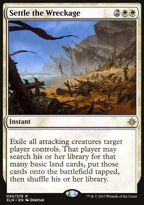 MTG Magic the Gathering Settle the Wreckage (34/310) Ixalan LP - Image 1 of 1