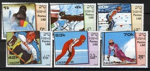 Laos 1988, Juegos Olímpicos Calgary 88 juego completo MNH - Imagen 1 de 1