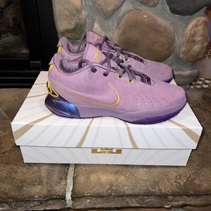 Nike Lebron 21 XXI Purple Rain Size 10 Men Basketball FV2345-500 NEW In Box - Picture 1 of 7