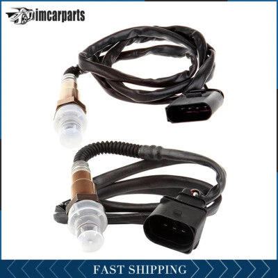 2X Sensor de relación A/F aguas arriba+abajo para 03 VW Beetle GLS Sport Turbo O2 02 oxígeno Foto 1 de 4