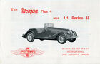 Morgan Plus 4 &amp; 4/4 Series II UK market sales brochure c.1962
