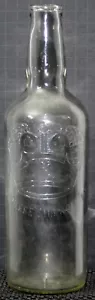 Botella St. Pierre Smirnoff Vintage 4/5 cuartos transparente sin tapa vodka licor en relieve - Imagen 1 de 8