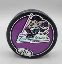 KENTUCKY THOROUGHBLADES AHL HOCKEY PUCK AMERICAN HOCKEY LEAGUE MADE IN SLOVAKIA