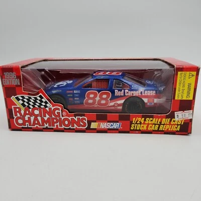 Racing Champions 1997 Dale Jarrett #88 Ford Die Cast Stock Car escala 1/24 NASCAR Foto 1 de 4