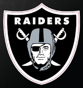 Window Bumper Sticker NFL Football Las Vegas Raiders NEW - Picture 1 of 1